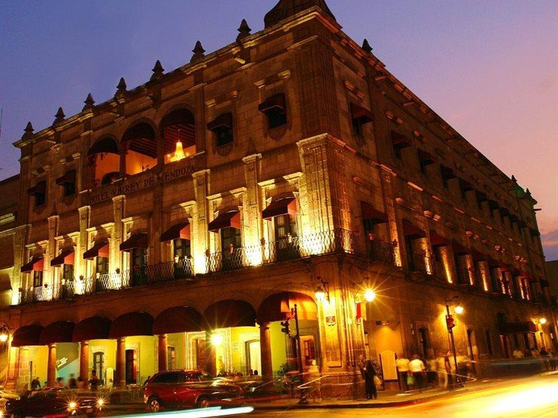 Virrey De Mendoza Hotel Morelia Buitenkant foto