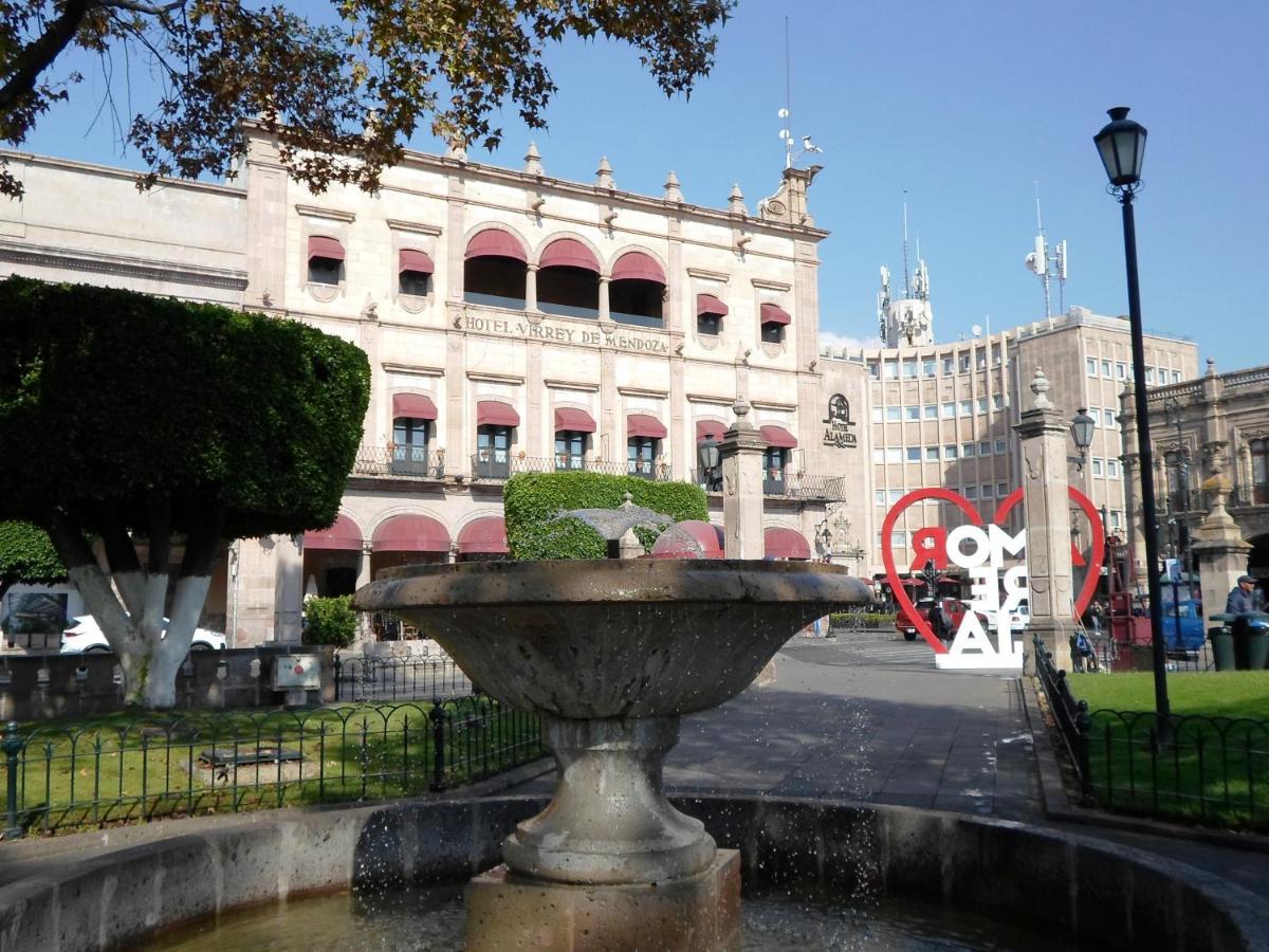 Virrey De Mendoza Hotel Morelia Buitenkant foto