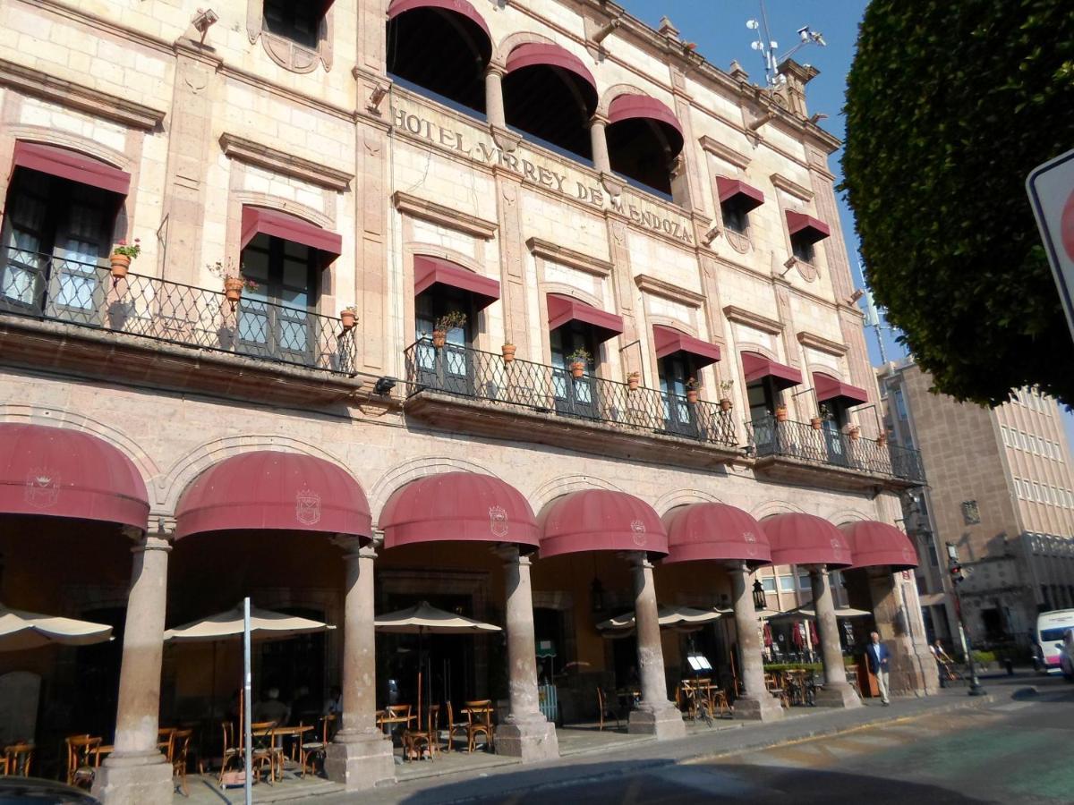 Virrey De Mendoza Hotel Morelia Buitenkant foto