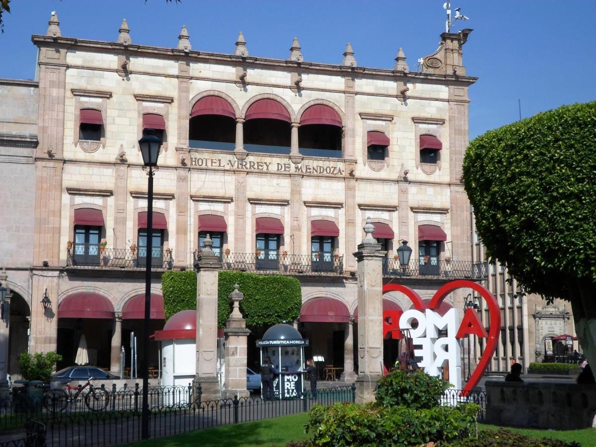 Virrey De Mendoza Hotel Morelia Buitenkant foto