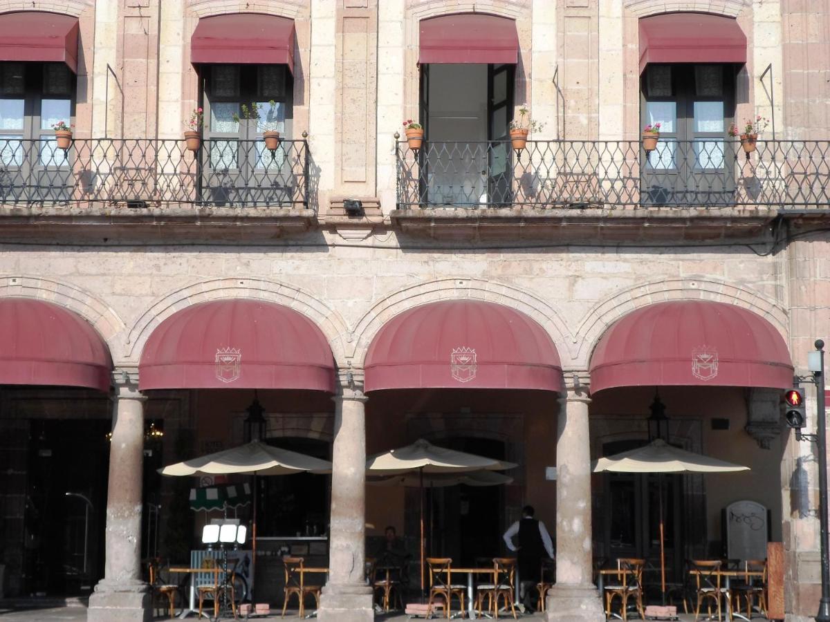 Virrey De Mendoza Hotel Morelia Buitenkant foto