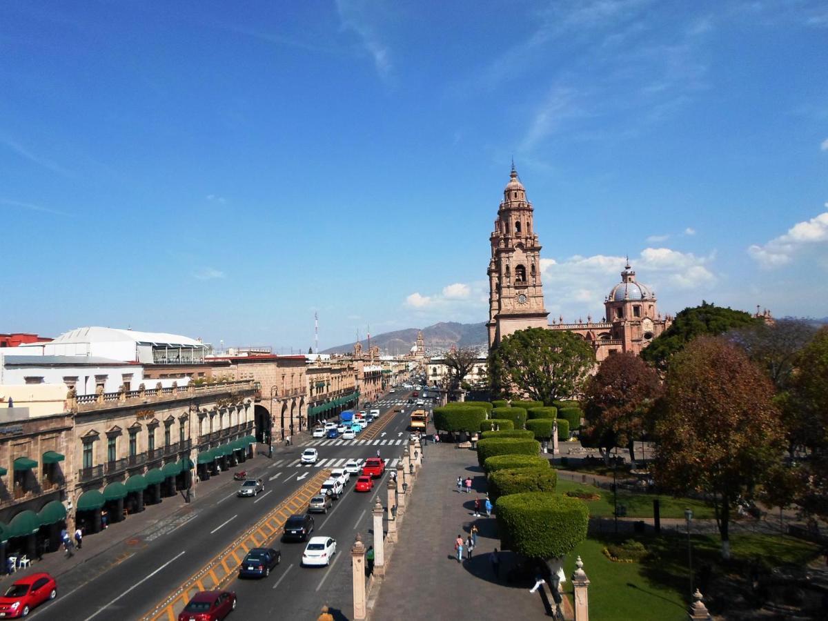 Virrey De Mendoza Hotel Morelia Buitenkant foto