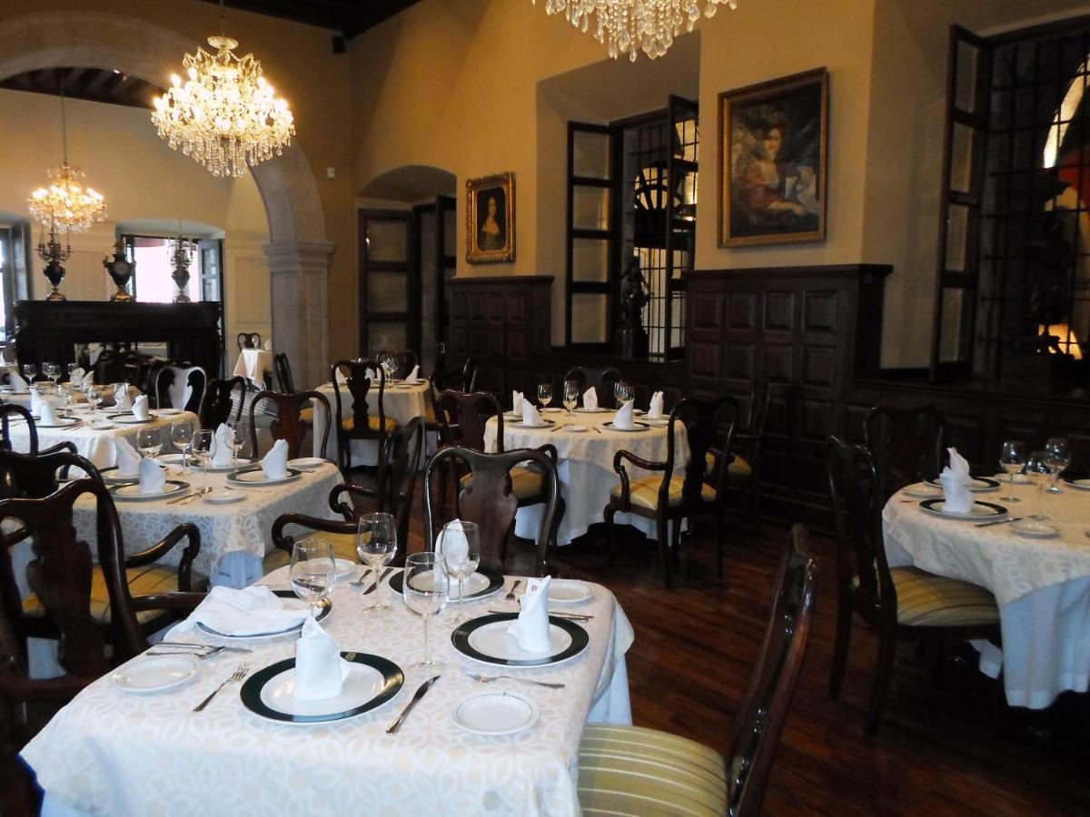 Virrey De Mendoza Hotel Morelia Buitenkant foto